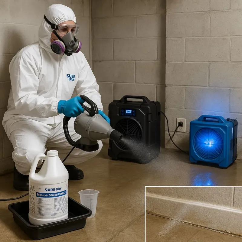 Sanitization and Odor Removal process in Fort Recovery, OH