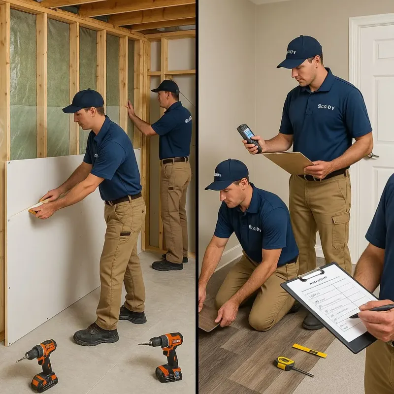 Repairs and Reconstruction process in Fort Recovery, OH